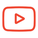 Red YouTube play button icon, representing video advertising solutions within our expert Google Ads services.