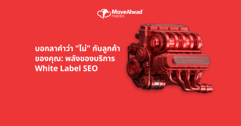 บอกลาคำว่า "ไม่" กับลูกค้าของคุณ: พลังของบริการ White Label SEO