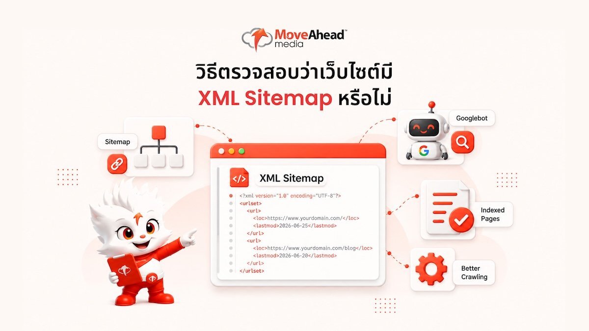 4-วิธีตรวจสอบว่าเว็บไซต์มี XML Sitemap หรือไม่